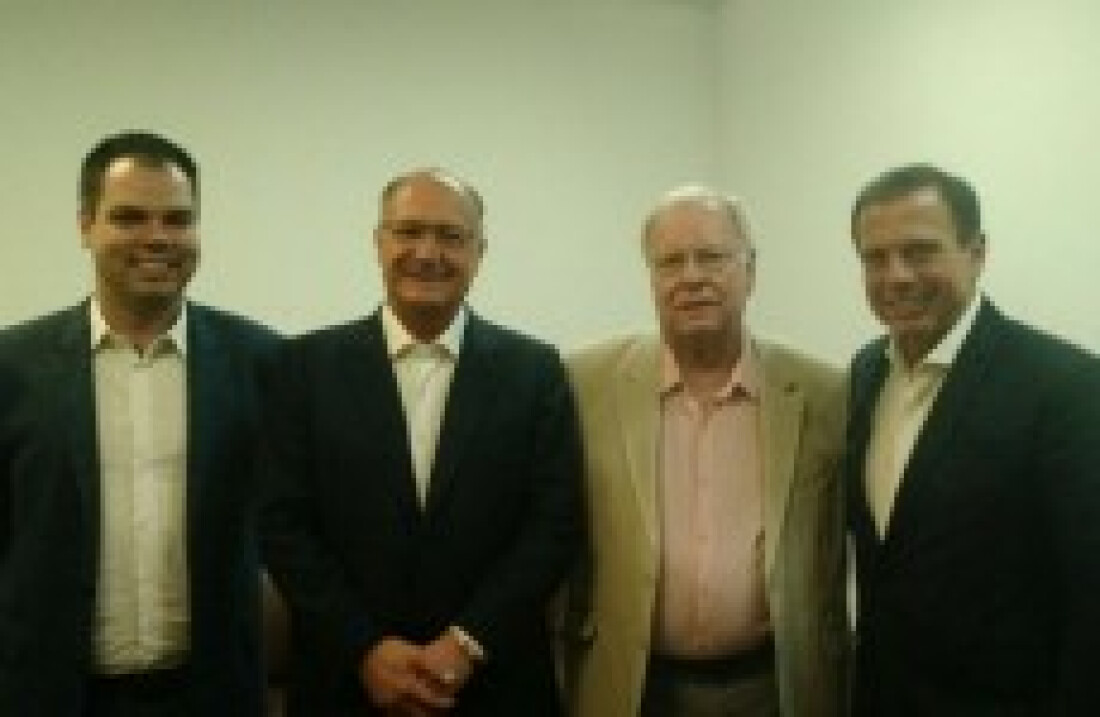 Estevam participa de solenidade com Alckmin e Doria em SP: