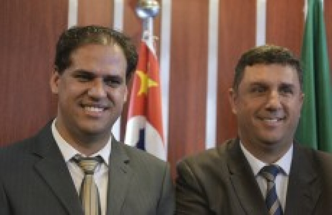 Cerimônia de posse em Poá