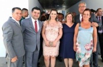 Cerimônia de posse em Suzano