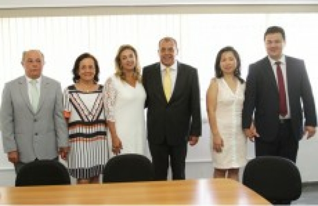 Cerimônia de posse em Arujá