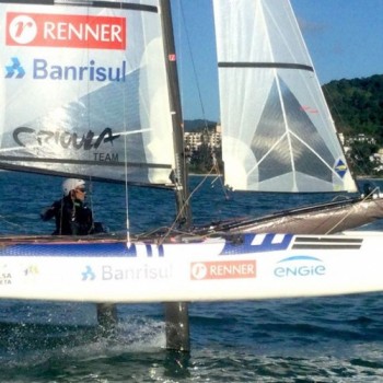 Vela: dupla olímpica da Nacra 17 encara Volta à Ilha de Florianópolis