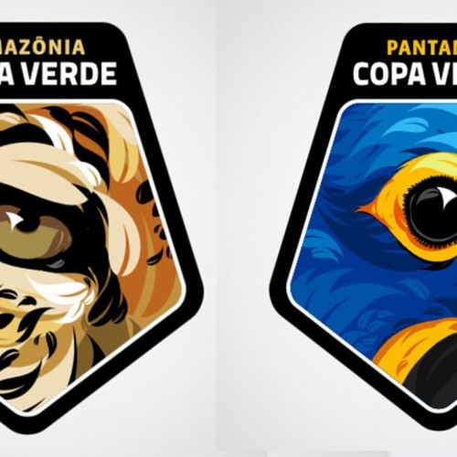 Finalistas da Copa Verde homenageiam onça-pintada e arara-azul