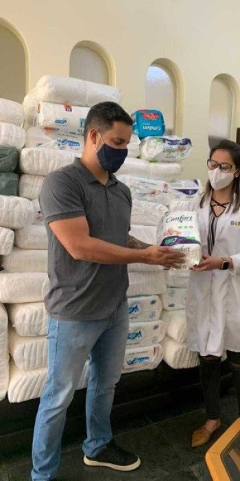 Ação arrecada 2 mil fraldas para o GAPC