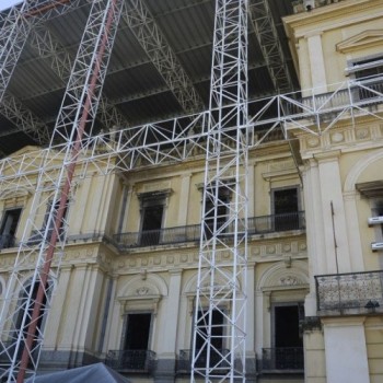 Museu Nacional do Rio de Janeiro dá mais um passo em sua reconstrução