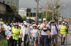 Romeiros paulistanos passam por Mogi :