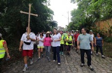 Lu Alckmin visita trecho da Rota da Luz na região