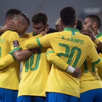 Brasil mantém terceiro lugar no primeiro ranking de seleções de 2021