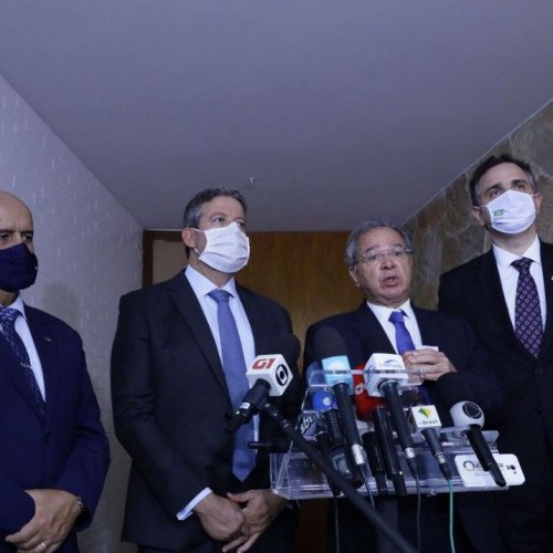 Lira e Pacheco mantêm votação de auxílio e de medidas de ajuste