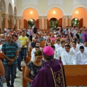 Diocese de Mogi celebra missa de Quarta-feira de Cinzas