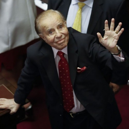 Ex-presidente da Argentina Carlos Menem morre aos 90 anos