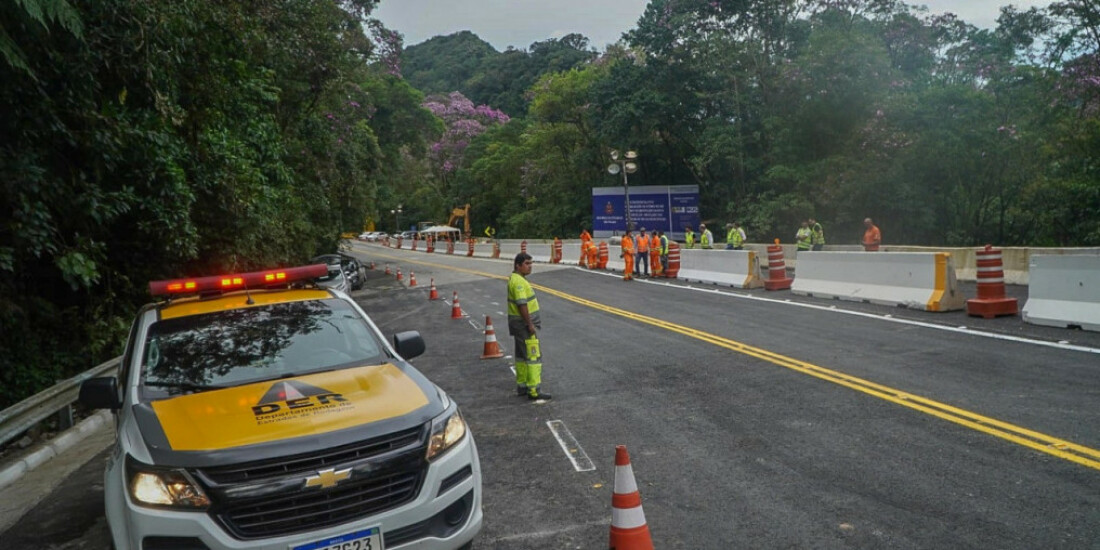 Rodovia Mogi-Bertioga é totalmente liberada para veículos