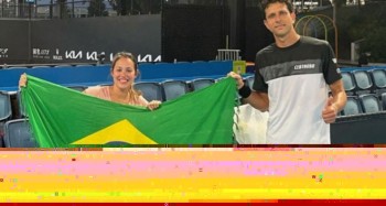 Luisa Stefani e Marcelo Melo largam com vitória no Aberto da Austrália