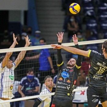 Vôlei: Copa Brasil masculina tem semifinais nesta quinta em Saquarema