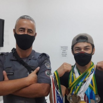 Nory recupera medalhas furtadas após PM checar denúncia em São Paulo