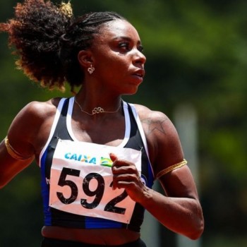 Igualando recorde pessoal, Rosangela Santos é prata na França