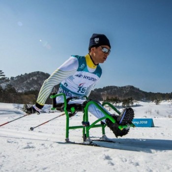 Brasileiro vira top 3 mundial no esqui cross-country paralímpico