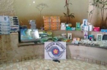 Dupla é presa após roubo à loja de departamento