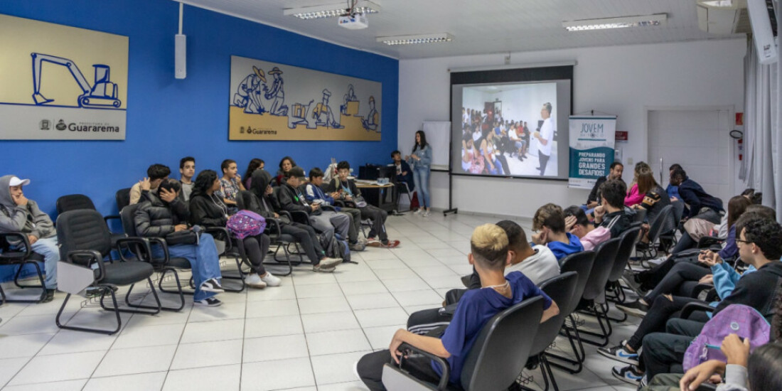 Programa Jovem em Foco, de Guararema, realiza encontros