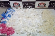 Dise prende mulher com três mil pinos de cocaína
