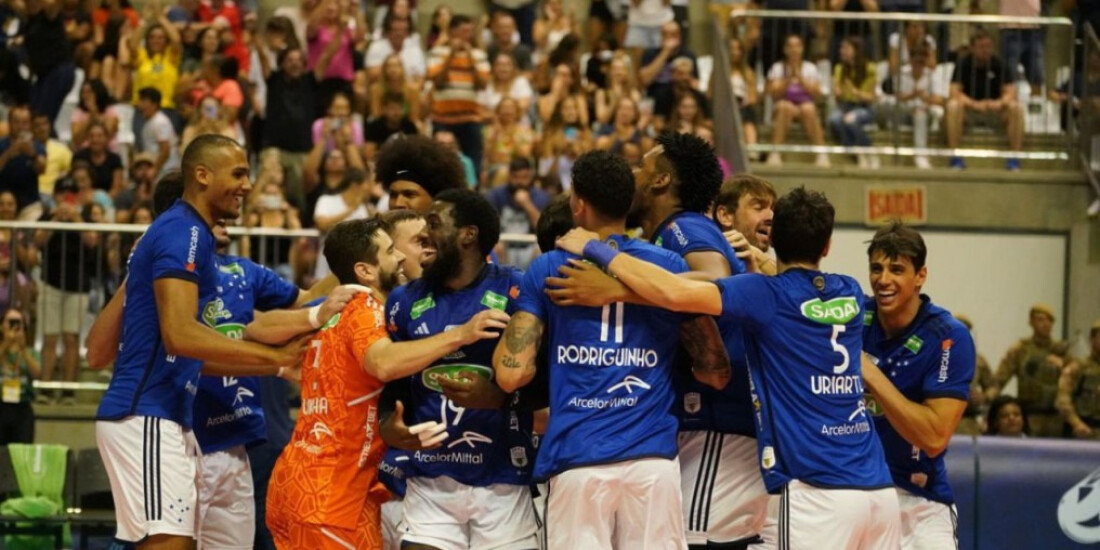 Cruzeiro conquista Copa Brasil de vôlei masculino