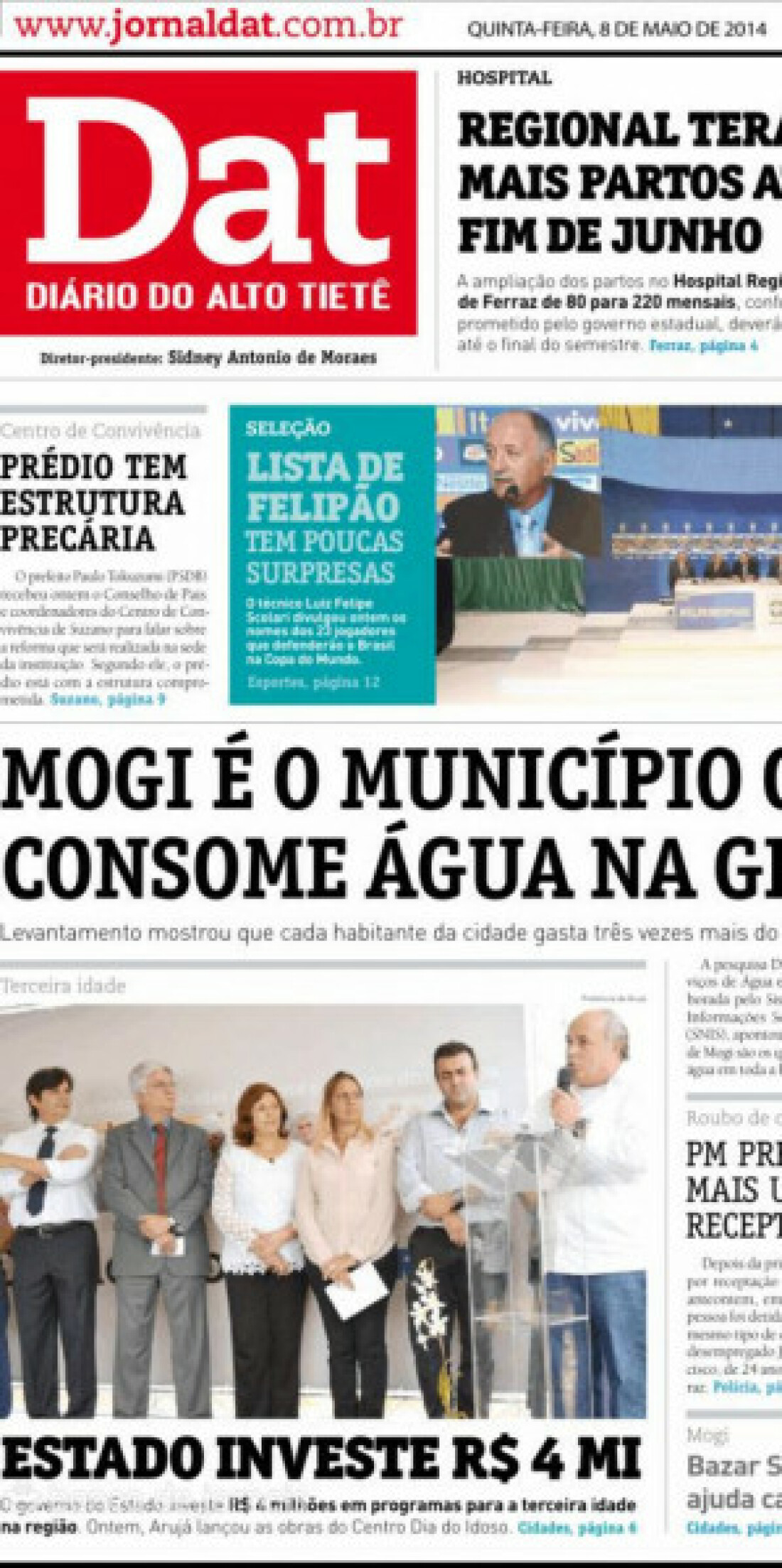 Posicionamento crítico marca o jornal