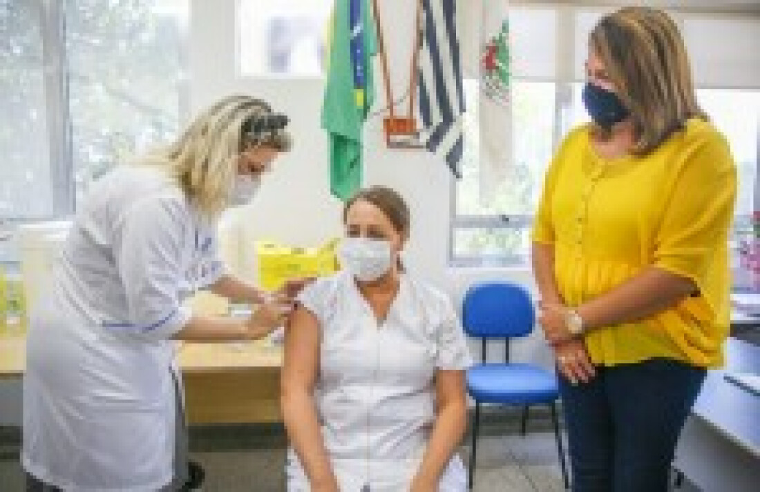 30% dos profissionais de saúde são vacinados