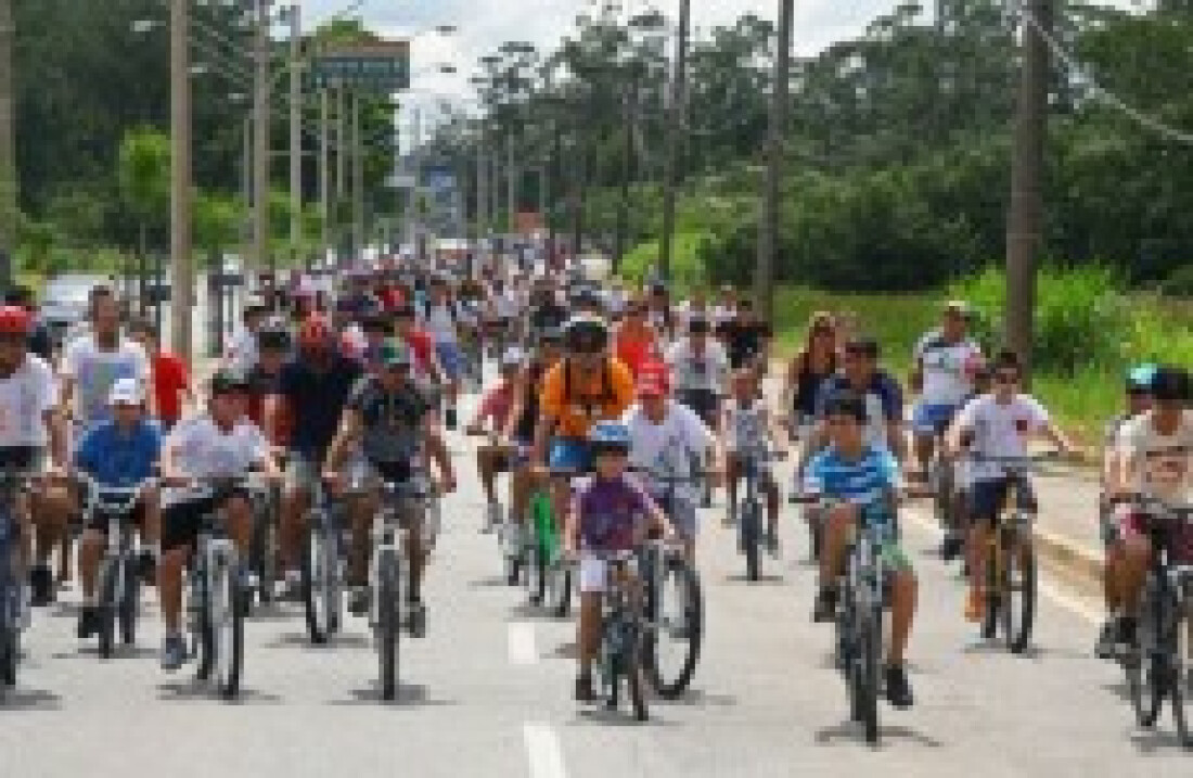 Passeio Ciclístico é atração na manhã deste domingo