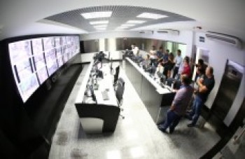 Comitiva vai a Guararema ver sistema de monitoramento