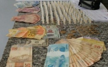 PM prende suspeito com entorpecentes