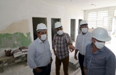 Prefeito visita obras de revitalização de posto de saúde