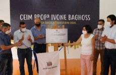 Nova creche da rede municipal é entregue no bairro Vila Estação