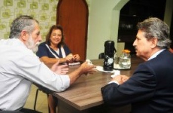 Ferraz recebe visita de secretário adjunto para aumentar segurança