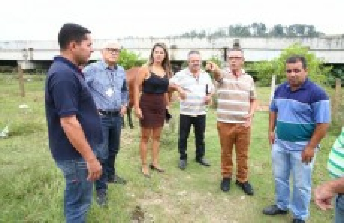 Secretário e vereadores fazem vistoria no Ramal São José