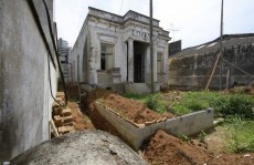 Reforma de casarão já está um terço concluída