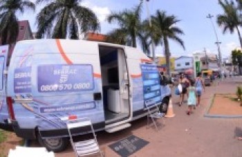 Sebrae Móvel faz serviços até sexta-feira em Ferraz