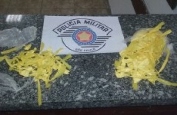 Força Tática da PM apreende drogas