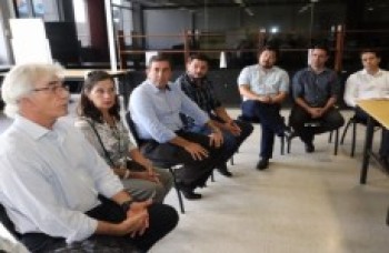 Marcus Melo e parlamentares visitam o Sesc Belenzinho