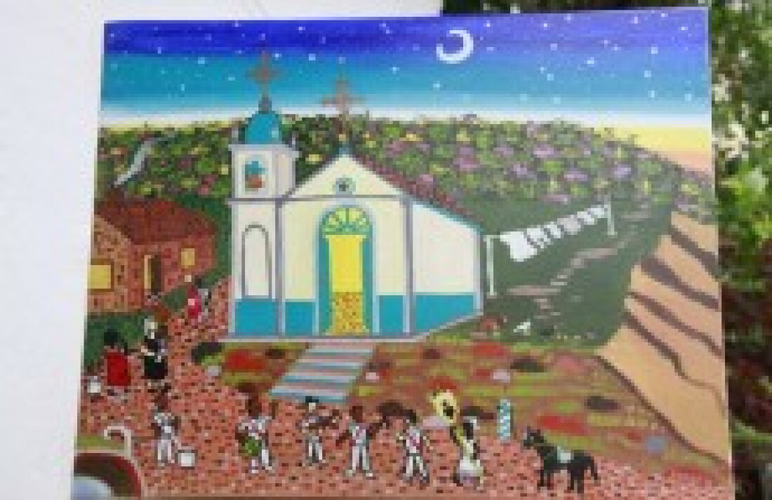 Obras do artista Enzo Ferrara estão em exposição no Masp