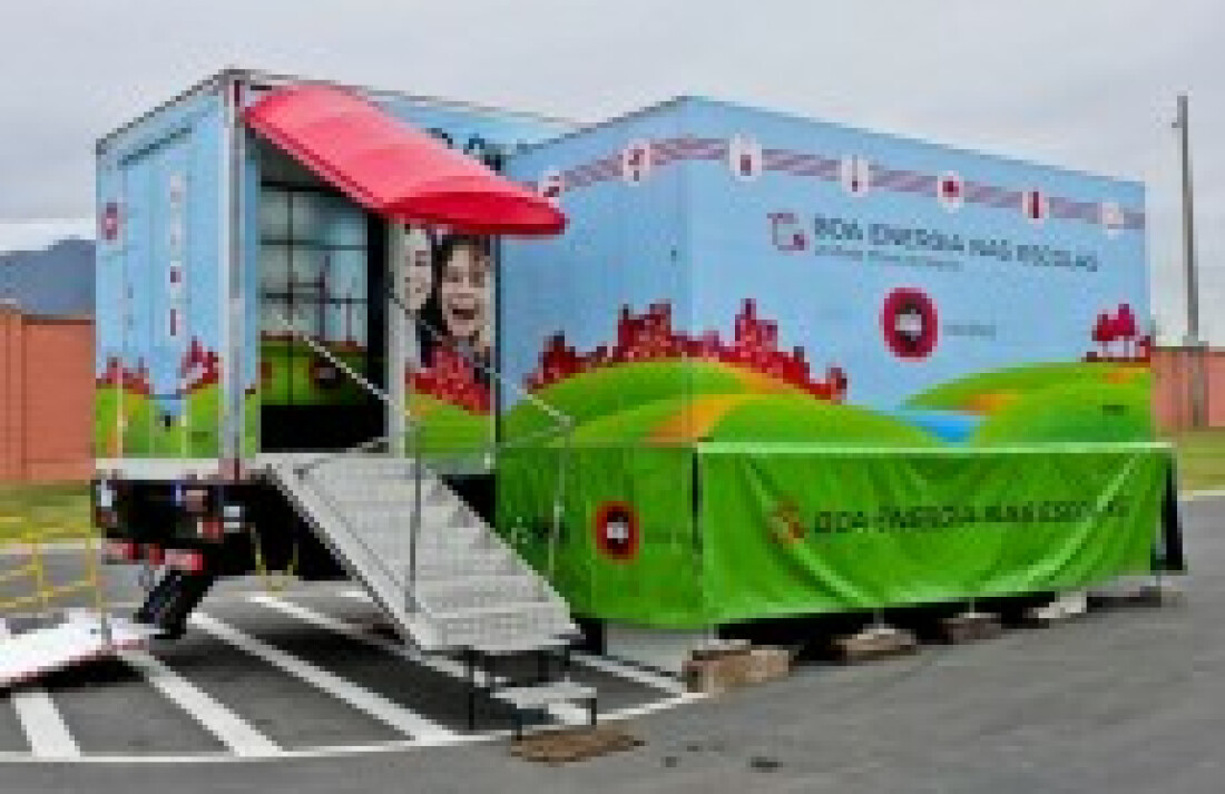 Caminhão da Boa Energia em Itaquá