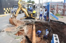 Trânsito flui normalmente com interdição da Casarejos