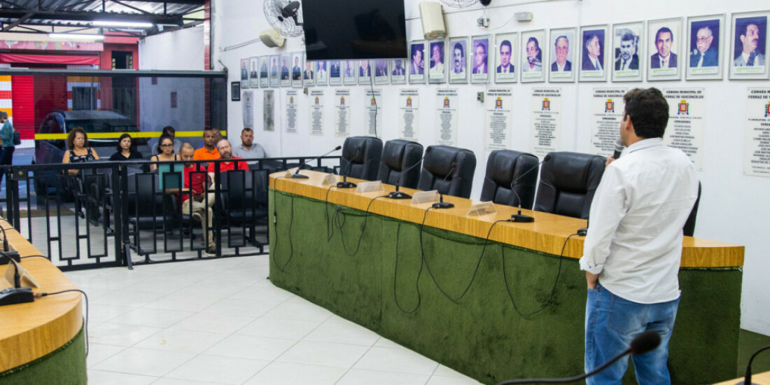 Ferraz realiza oficina sobre Plano Municipal