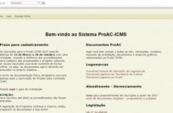 ProAC ICMS terá R$ 100 milhões