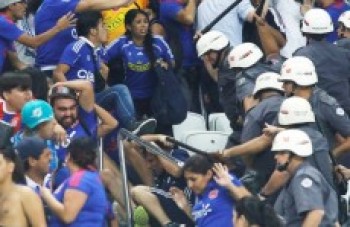Torcedores chilenos estão detidos após confusão