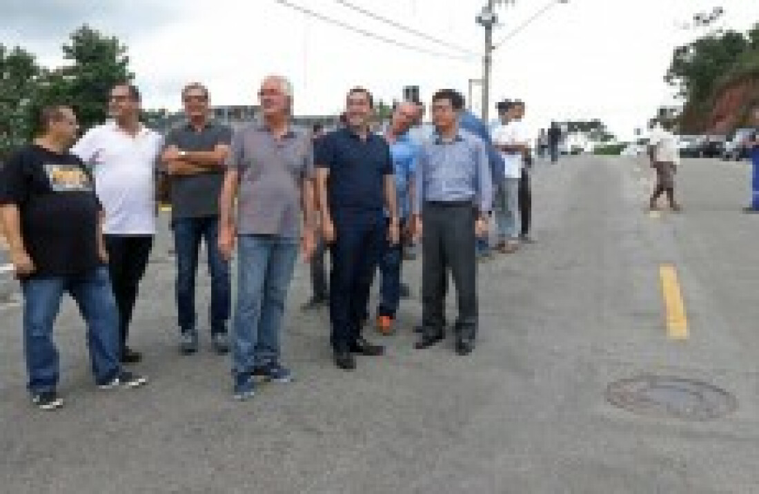 Prefeitura conclui serviços de pavimentação e urbanização