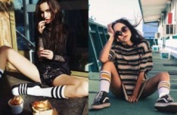 Meias em diversos modelos para criar looks descolados