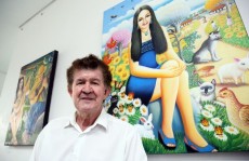 Nerival Rodrigues expõe "Mulheres Notáveis" na Prefeitura de Mogi