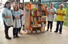 Livro Livre realiza ação em Mogi