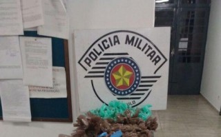 PM apreende quatro kg de drogas em Mogi