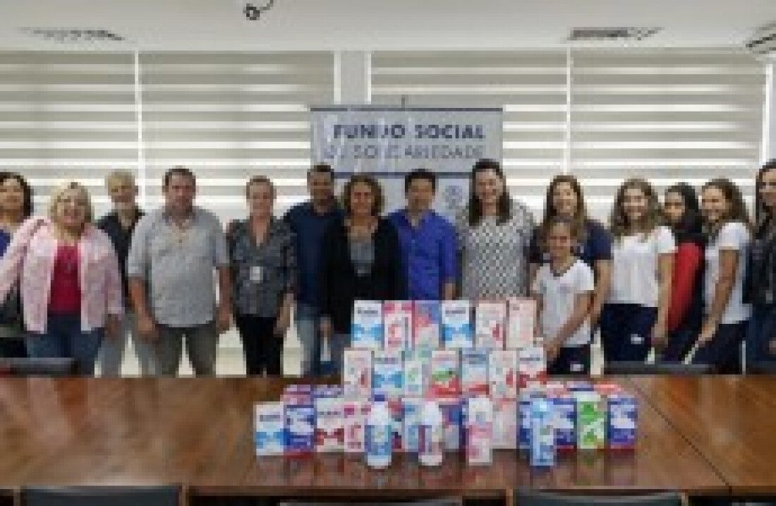 Fundo repassa 2 mil litros de leite