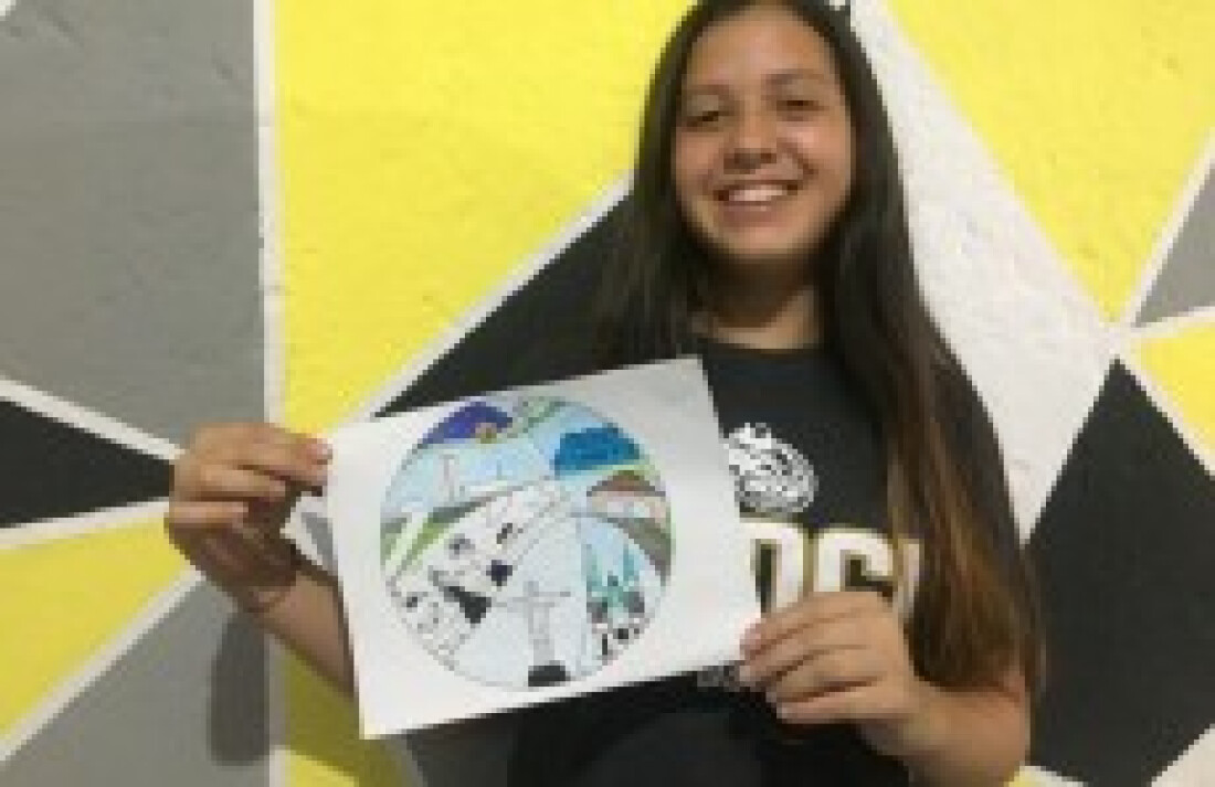 Desenho de mogiana disputa final em concurso do NBB